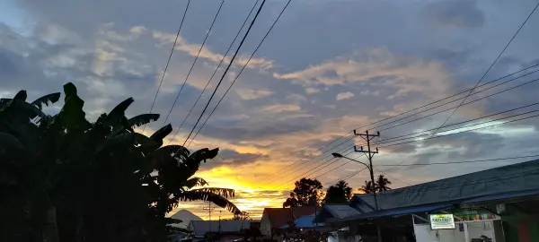 Sunset sore hari